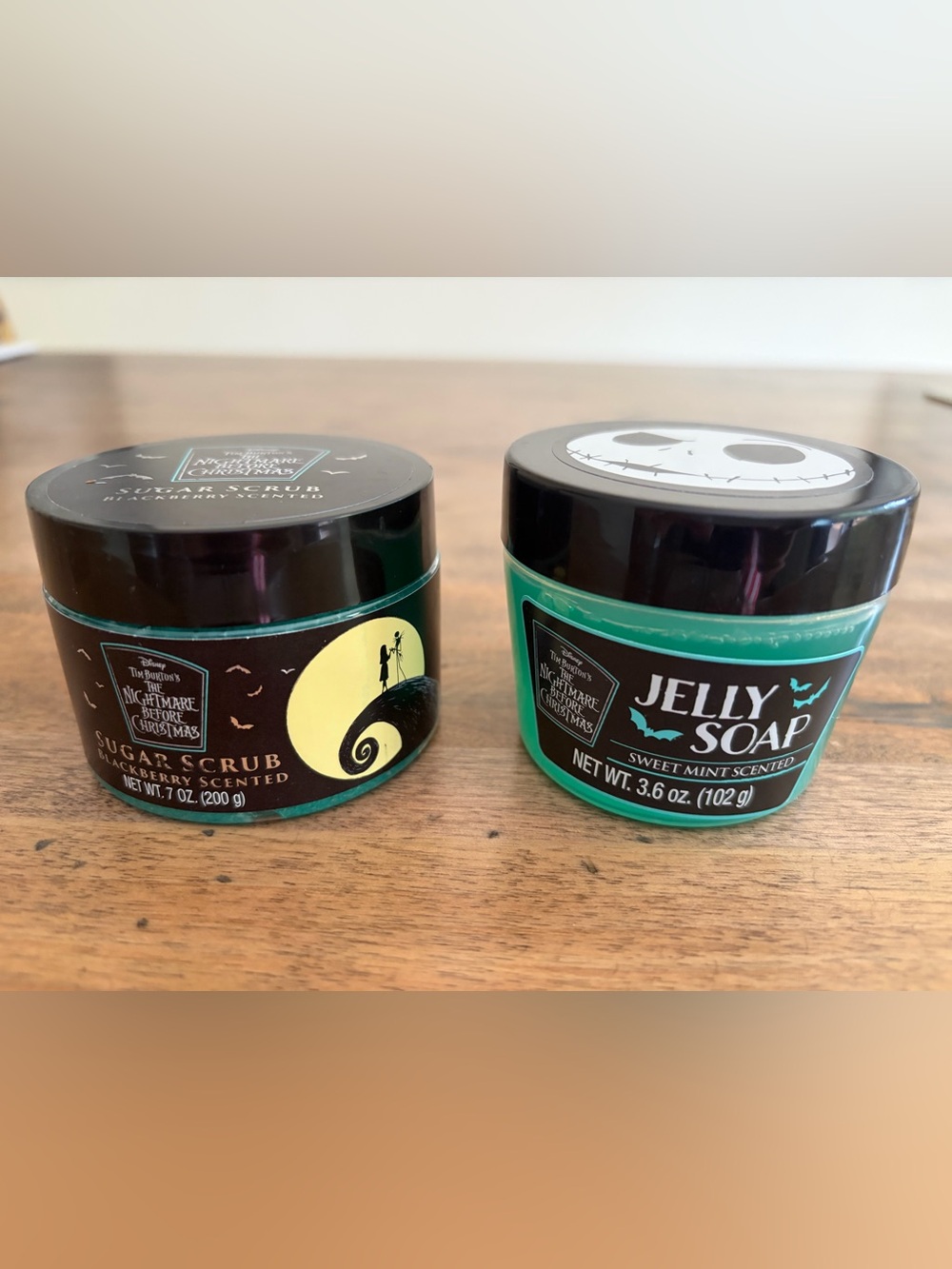 The Nightmare Before Christmas Sugar Scrub & Jelly Soap